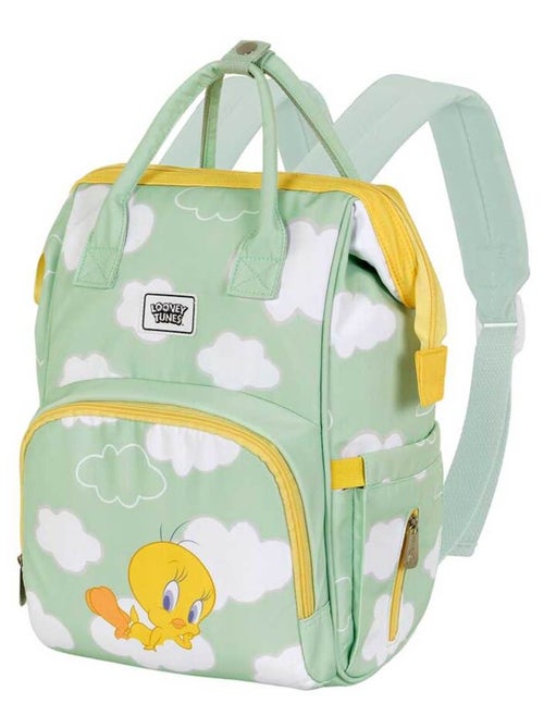 Looney tunes tweety (piu-piu) clouds mochila mommy, verde - Kiabi Looney tunes tweety (piu-piu) clouds mochila mommy, verde - Kiabi