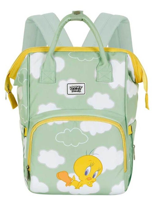 Looney tunes tweety (piu-piu) clouds mochila mommy, verde - Kiabi Looney tunes tweety (piu-piu) clouds mochila mommy, verde - Kiabi