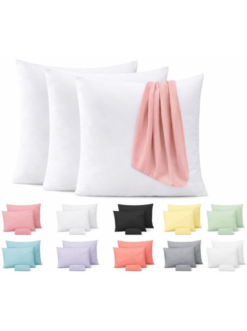Lot de 12 fronhas algodão couleurs aléatoires promo linge - Kiabi Lot de 12 fronhas algodão couleurs aléatoires promo linge - Kiabi