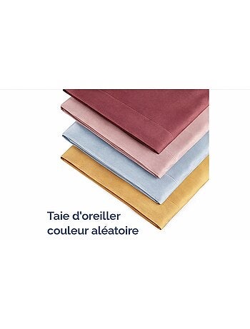 Lot de 20 fronhas algodão couleurs aléatoires promo linge