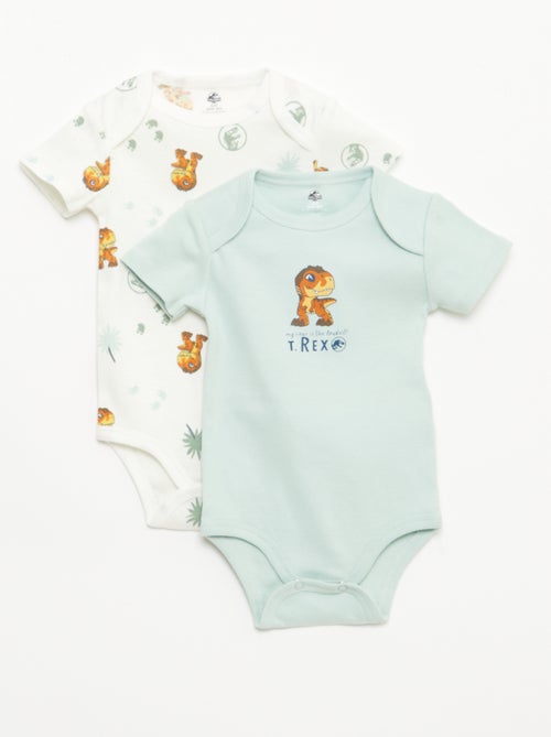 Lote 2 bodies \'Jurassic World\' - Kiabi