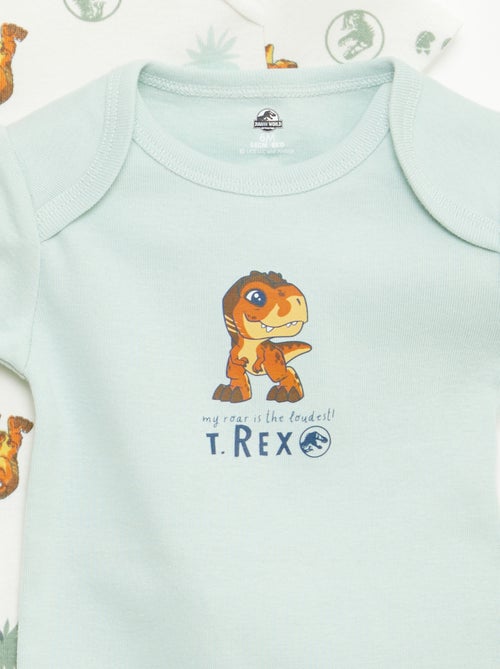 Lote 2 bodies \'Jurassic World\' - Kiabi