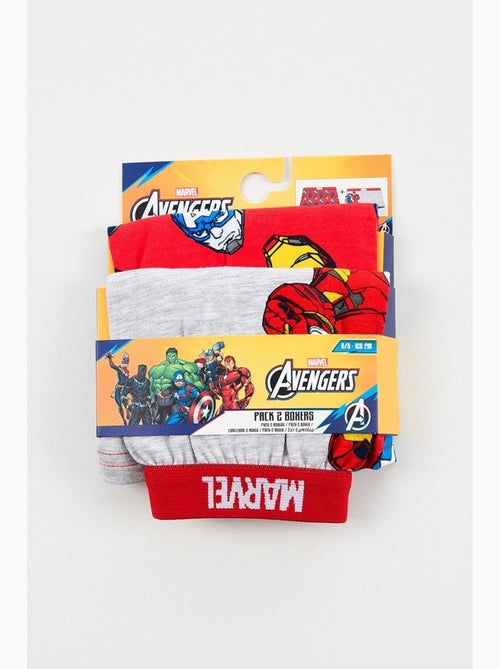 Lote 2 boxers avengers menino | licença oficial - Kiabi Lote 2 boxers avengers menino | licença oficial - Kiabi