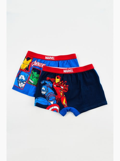Lote 2 boxers avengers menino | licença oficial - Kiabi Lote 2 boxers avengers menino | licença oficial - Kiabi