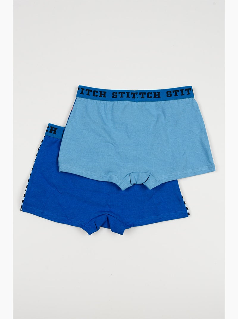 Lote 2 boxers lilo & stitch azul menino | licença oficial Azul - Kiabi