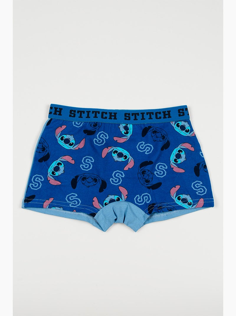 Lote 2 boxers lilo & stitch azul menino | licença oficial Azul - Kiabi