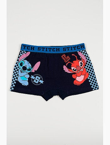 Lote 2 boxers lilo & stitch multicolor menino | licença oficial