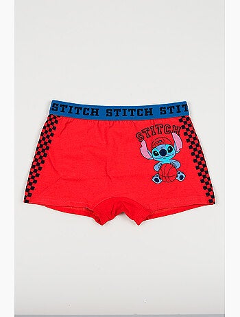 Lote 2 boxers lilo & stitch multicolor menino | licença oficial