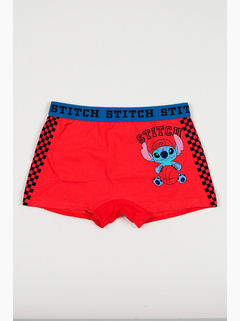 Lote 2 boxers lilo & stitch multicolor menino | licença oficial Azul Vermelho - Kiabi