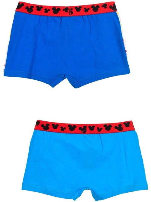 Lote 2 boxers mickey mouse menino | licença oficial - Kiabi Lote 2 boxers mickey mouse menino | licença oficial - Kiabi