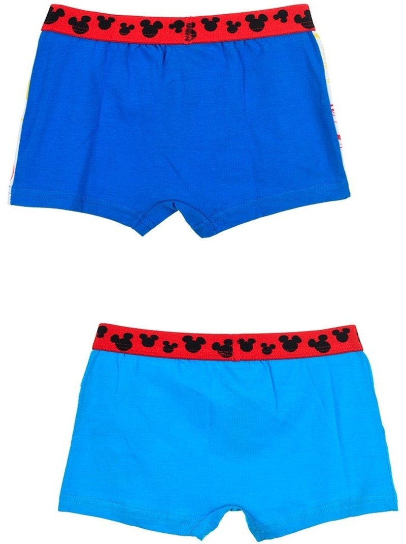 Lote 2 boxers mickey mouse menino | licença oficial Multicolorido - Kiabi