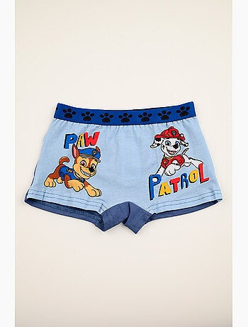 Lote 2 boxers paw patrol multicolor menino | licença oficial