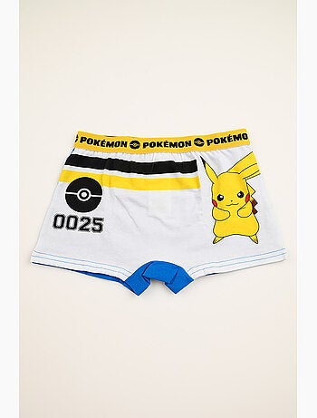 Lote 2 boxers pokémon multicolor menino | licença oficial