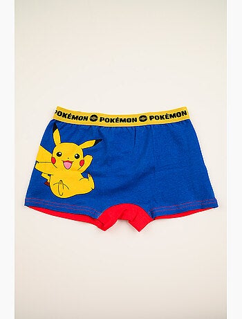 Lote 2 boxers pokémon multicolor menino | licença oficial