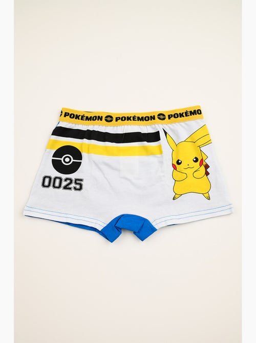 Lote 2 boxers pokémon multicolor menino | licença oficial - Kiabi Lote 2 boxers pokémon multicolor menino | licença oficial - Kiabi