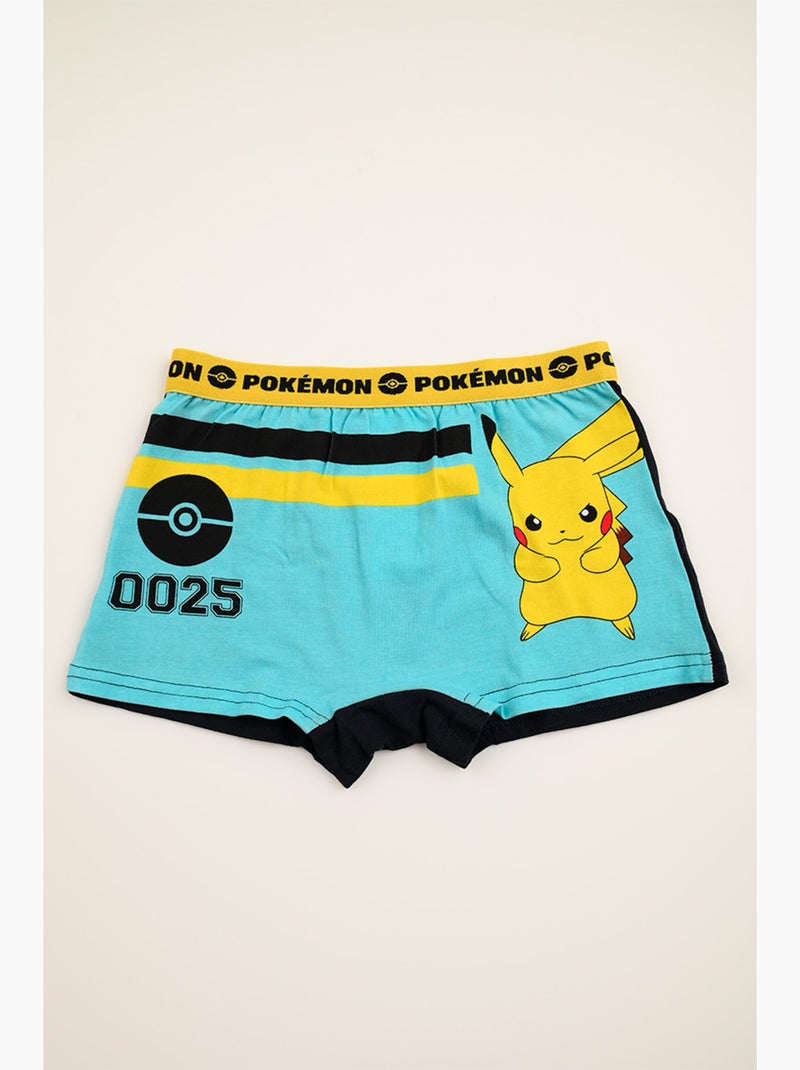 Lote 2 boxers pokémon multicolor menino | licença oficial Cinza-azul - Kiabi