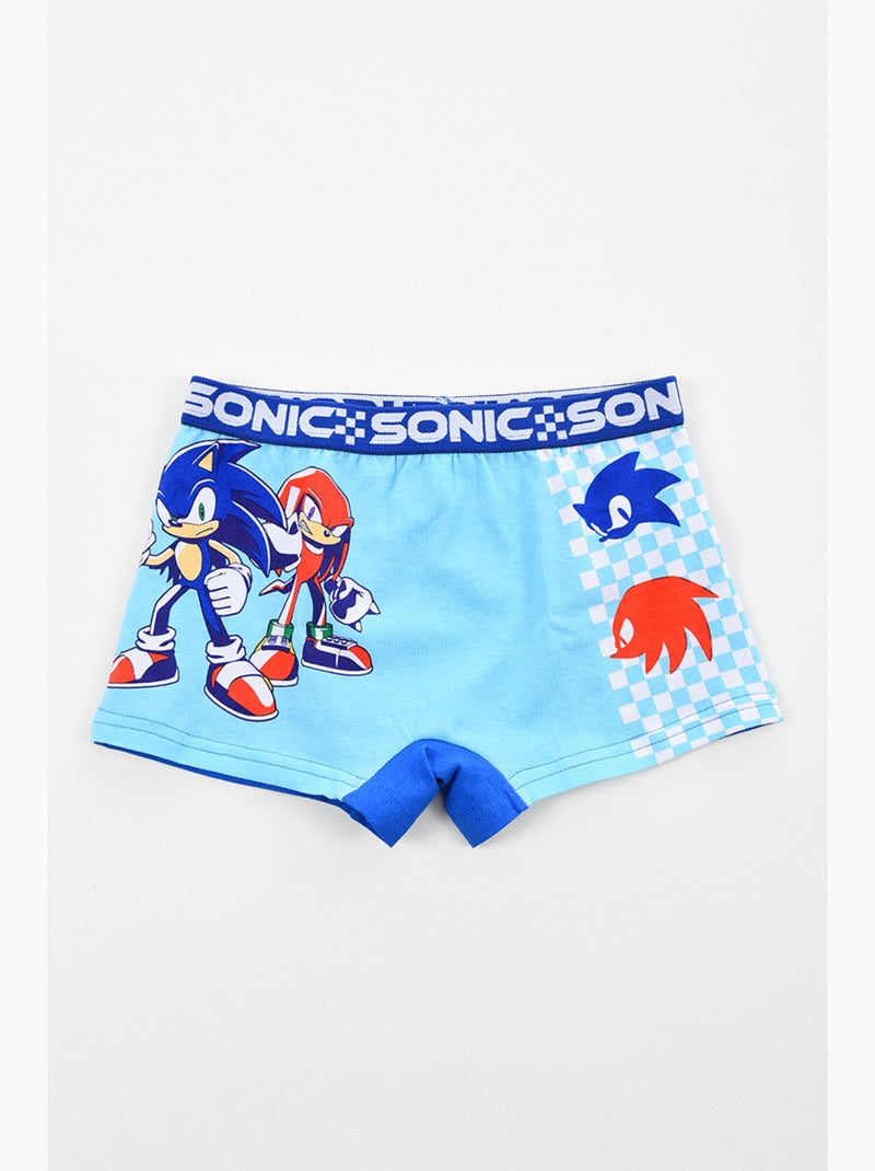 Lote 2 boxers sonic azul menino | licença oficial Azul - Kiabi