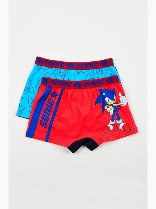 Lote 2 boxers sonic menino | licença oficial - Kiabi Lote 2 boxers sonic menino | licença oficial - Kiabi