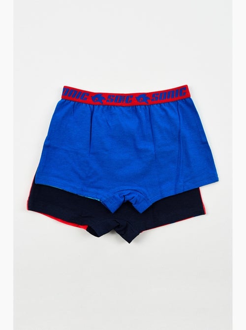 Lote 2 boxers sonic menino | licença oficial - Kiabi Lote 2 boxers sonic menino | licença oficial - Kiabi