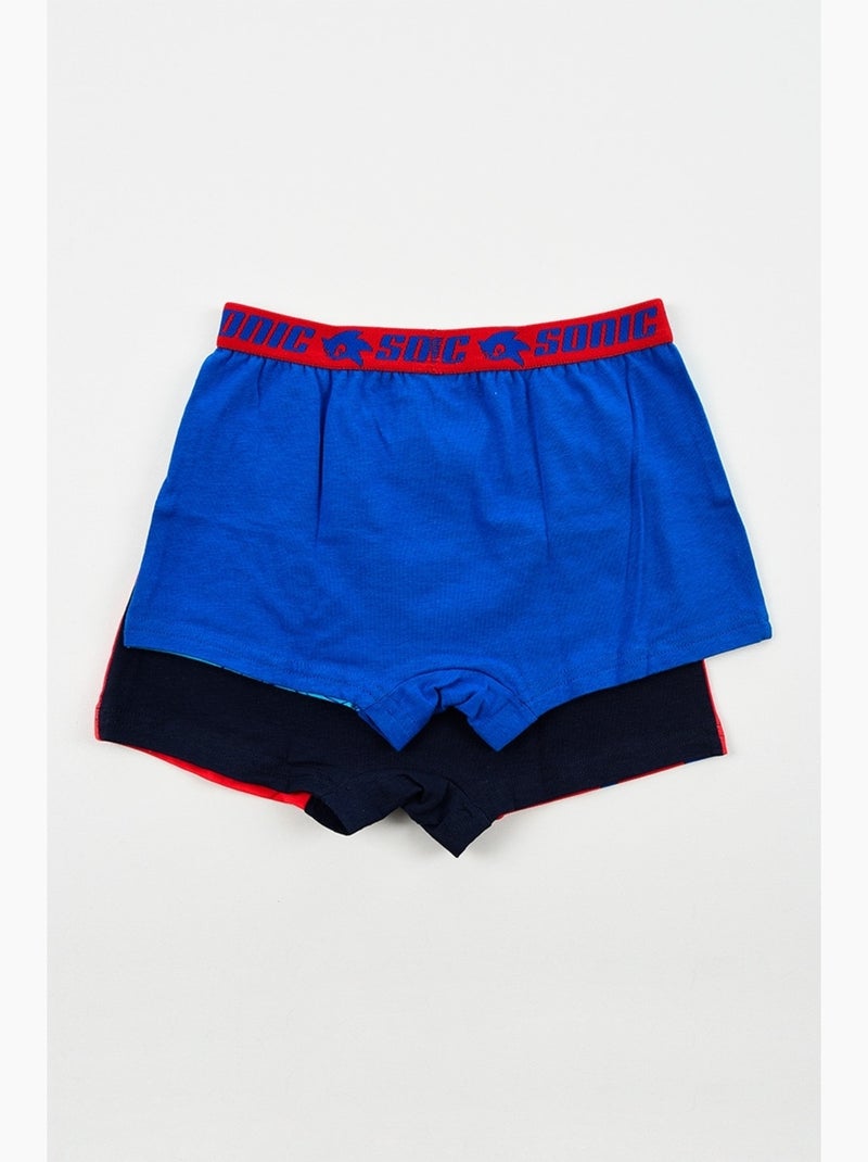 Lote 2 boxers sonic menino | licença oficial Multicolorido - Kiabi