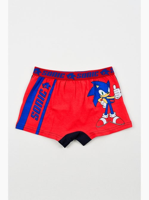 Lote 2 boxers sonic menino | licença oficial - Kiabi Lote 2 boxers sonic menino | licença oficial - Kiabi