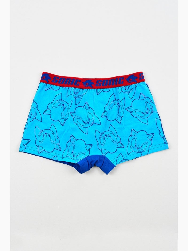 Lote 2 boxers sonic menino | licença oficial Multicolorido - Kiabi