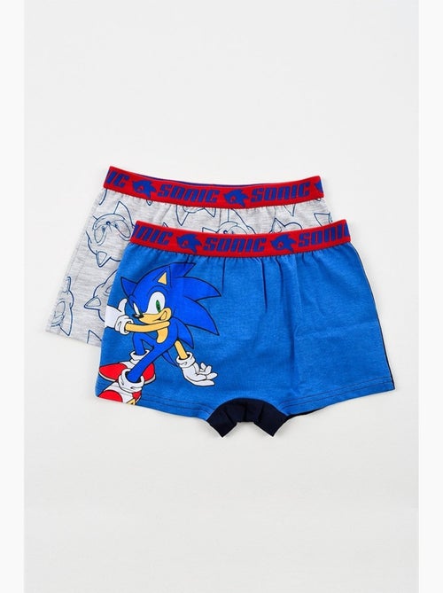Lote 2 boxers sonic menino | licença oficial - Kiabi Lote 2 boxers sonic menino | licença oficial - Kiabi