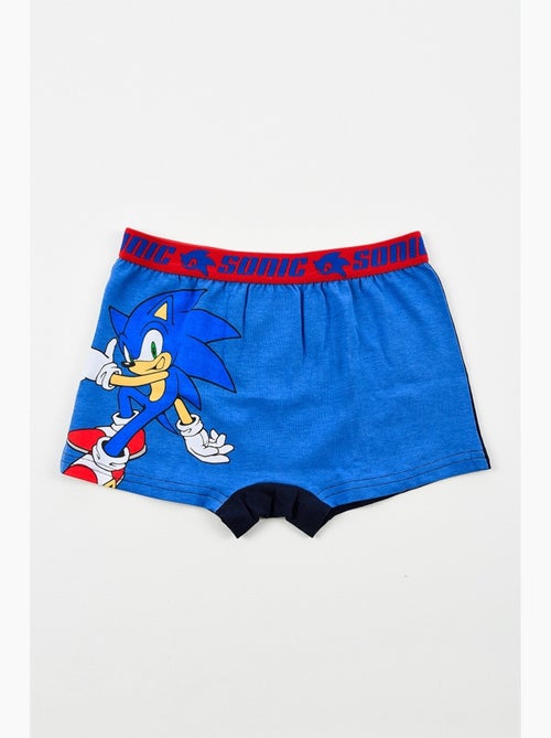 Lote 2 boxers sonic menino | licença oficial - Kiabi Lote 2 boxers sonic menino | licença oficial - Kiabi