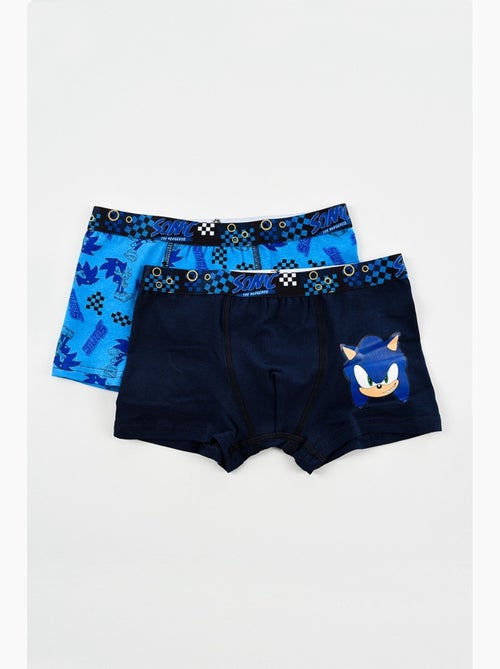 Lote 2 boxers sonic menino | licença oficial - Kiabi Lote 2 boxers sonic menino | licença oficial - Kiabi