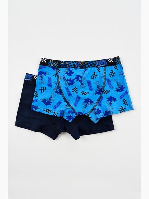 Lote 2 boxers sonic menino | licença oficial - Kiabi Lote 2 boxers sonic menino | licença oficial - Kiabi