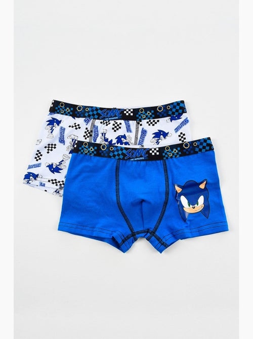 Lote 2 boxers sonic menino | licença oficial - Kiabi Lote 2 boxers sonic menino | licença oficial - Kiabi
