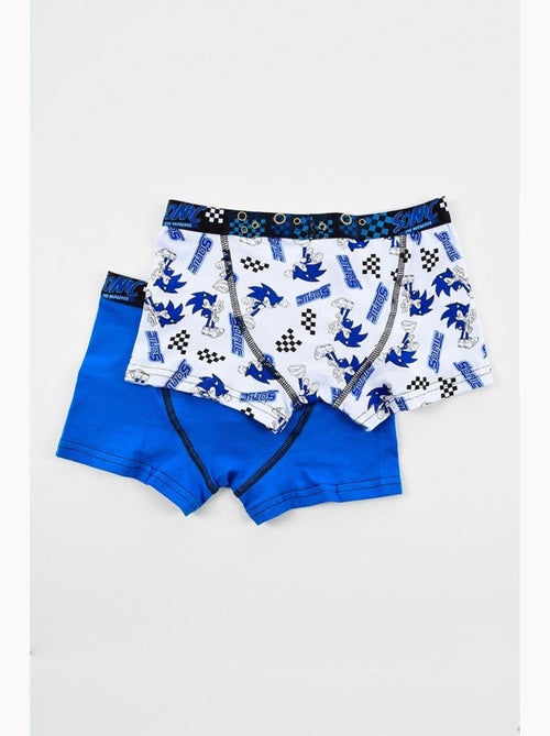 Lote 2 boxers sonic menino | licença oficial - Kiabi Lote 2 boxers sonic menino | licença oficial - Kiabi