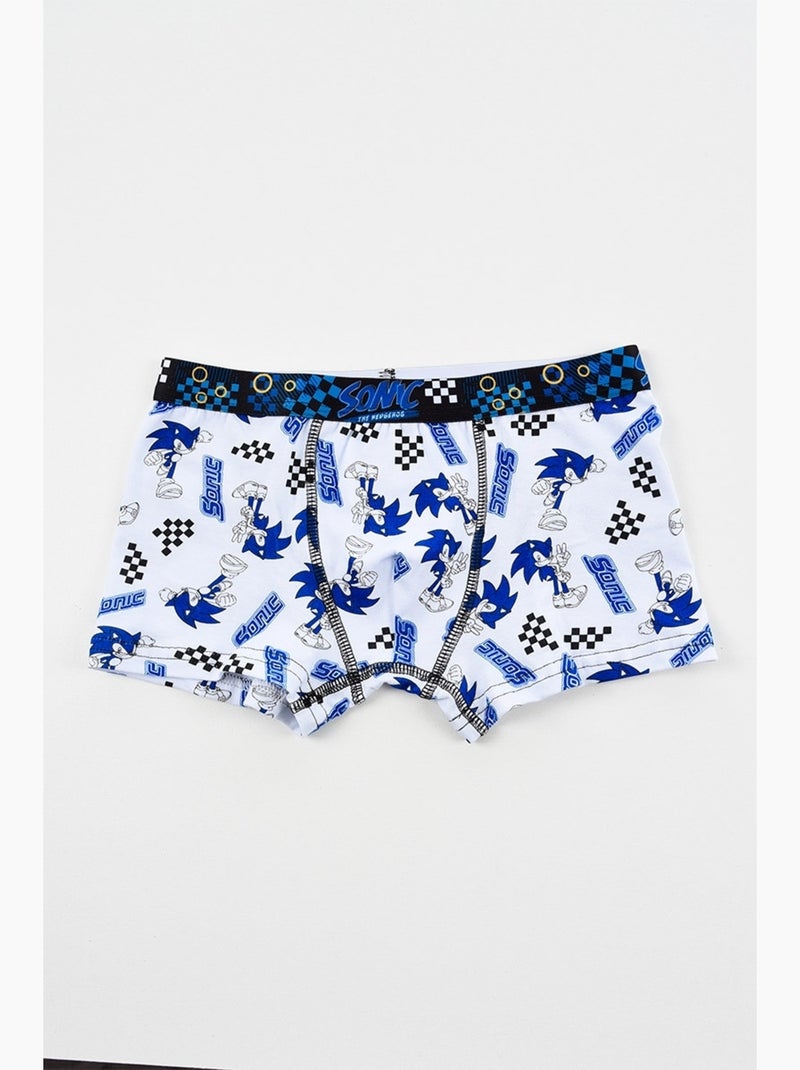 Lote 2 boxers sonic menino | licença oficial Multicolorido - Kiabi