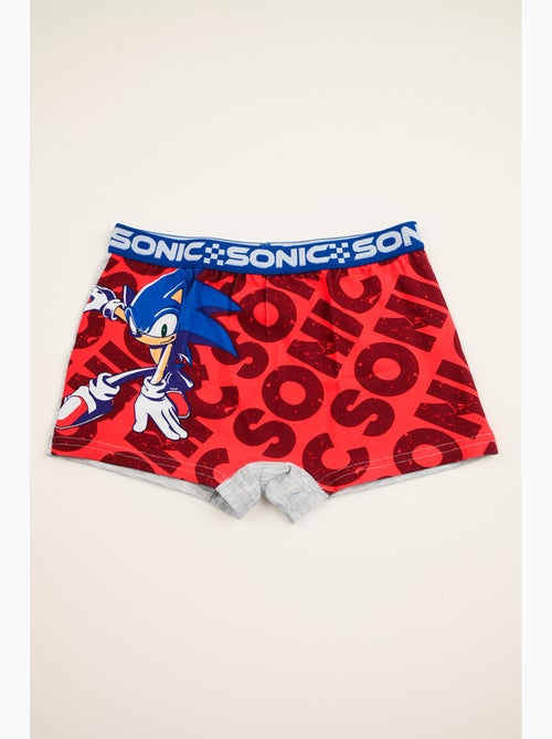 Lote 2 boxers sonic multicolor menino | licença oficial - Kiabi Lote 2 boxers sonic multicolor menino | licença oficial - Kiabi