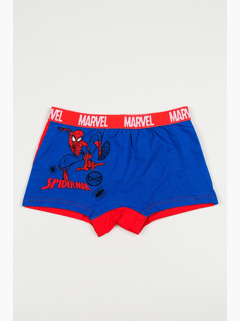 Lote 2 boxers spider-man azul menino | licença oficial Azul - Kiabi