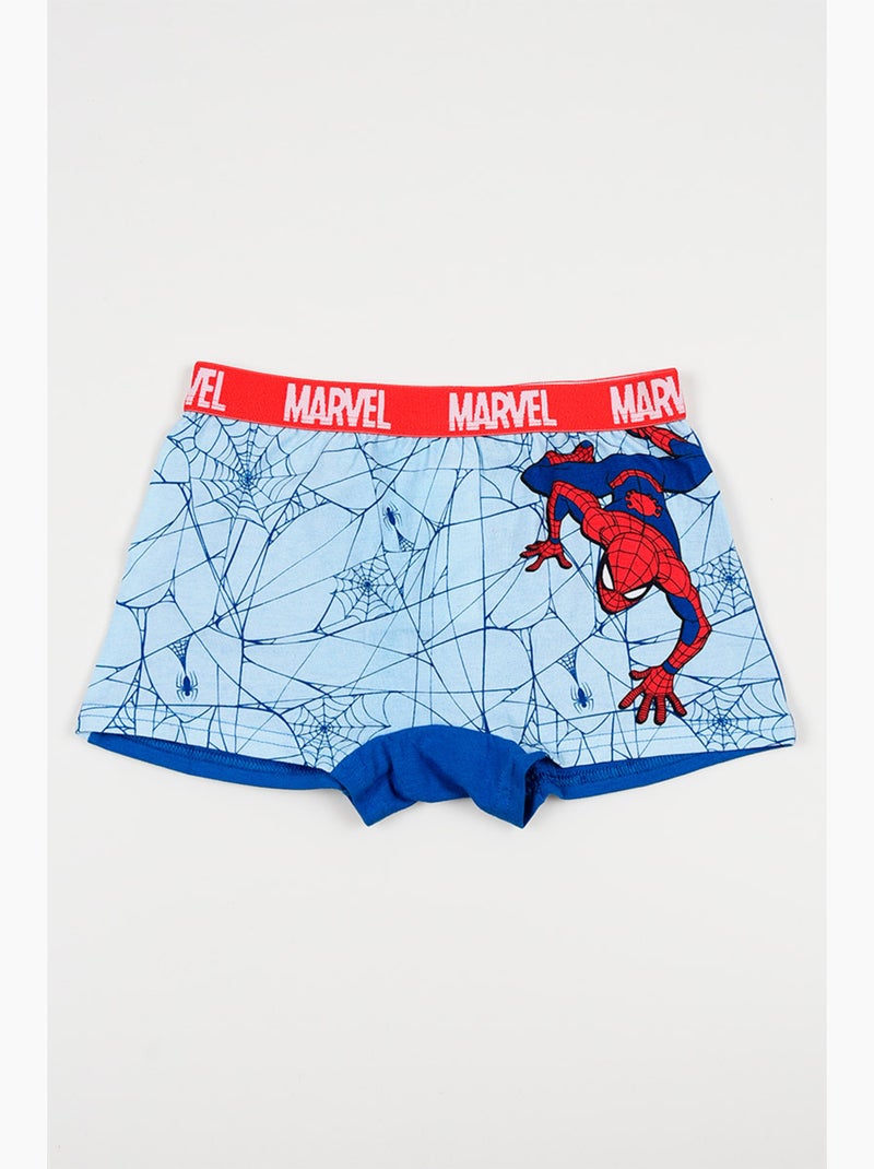Lote 2 boxers spider-man azul menino | licença oficial Azul - Kiabi
