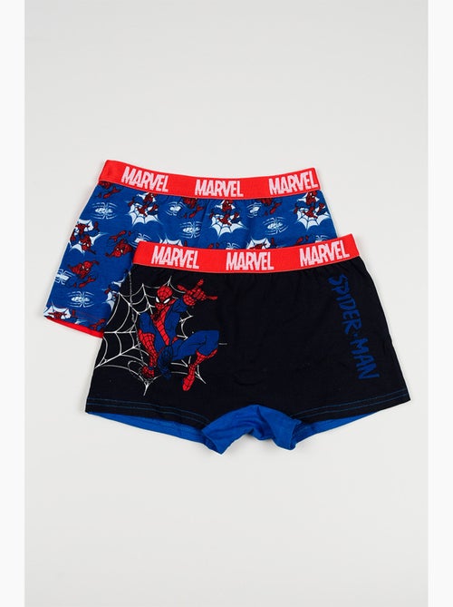Lote 2 boxers spider-man multicolor menino | licença oficial - Kiabi Lote 2 boxers spider-man multicolor menino | licença oficial - Kiabi