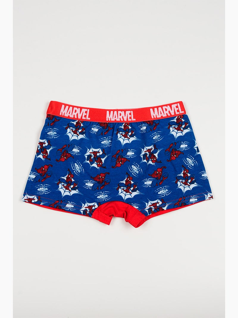 Lote 2 boxers spider-man multicolor menino | licença oficial Azul-marinho - Kiabi