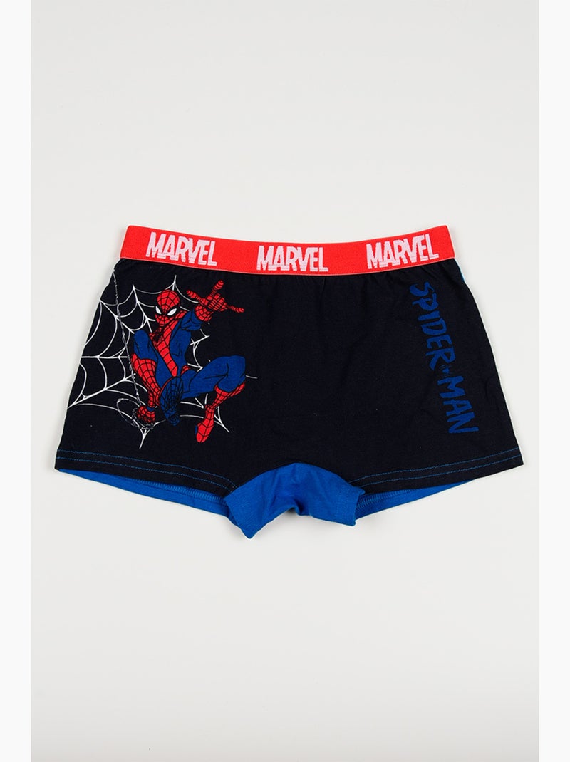 Lote 2 boxers spider-man multicolor menino | licença oficial Azul-marinho - Kiabi