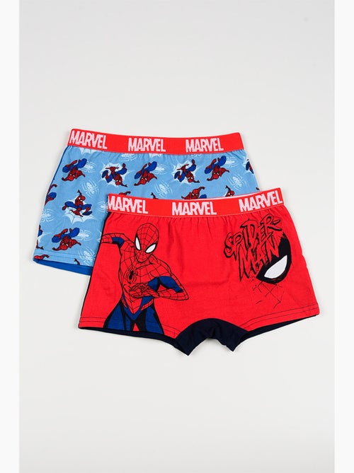 Lote 2 boxers spider-man multicolor menino | licença oficial - Kiabi Lote 2 boxers spider-man multicolor menino | licença oficial - Kiabi
