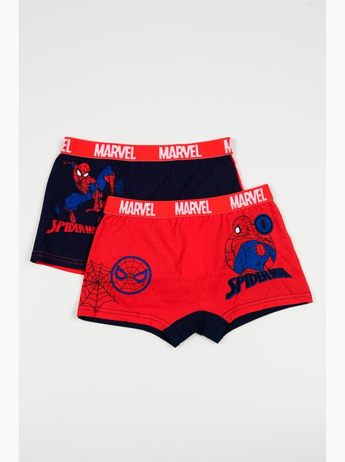 Lote 2 boxers spider-man multicolor menino | licença oficial - Kiabi Lote 2 boxers spider-man multicolor menino | licença oficial - Kiabi