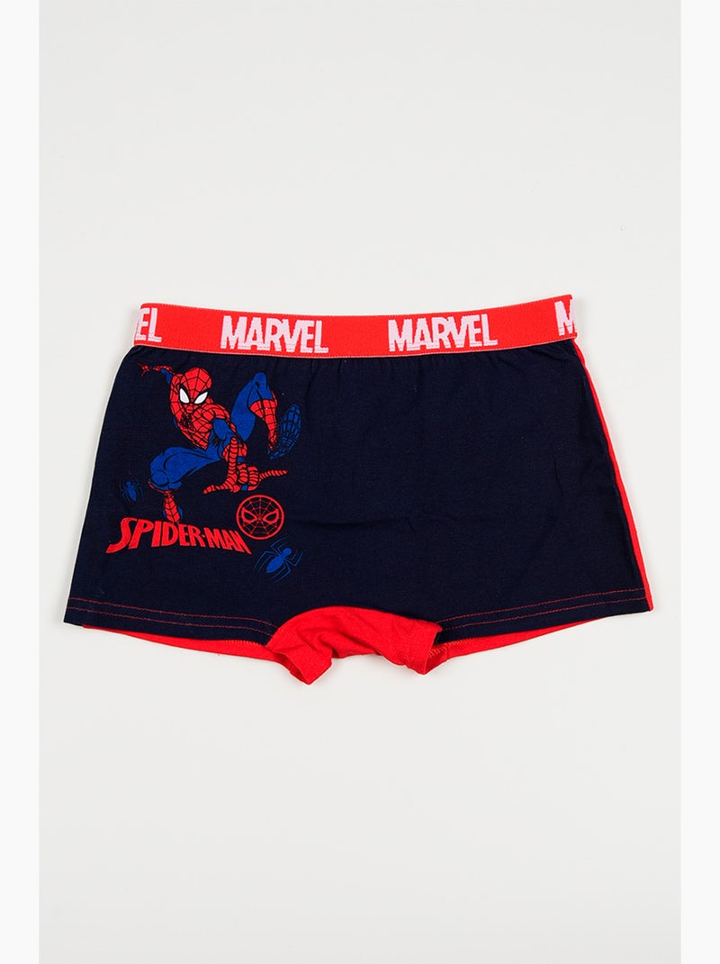 Lote 2 boxers spider-man multicolor menino | licença oficial Vermelho - Kiabi