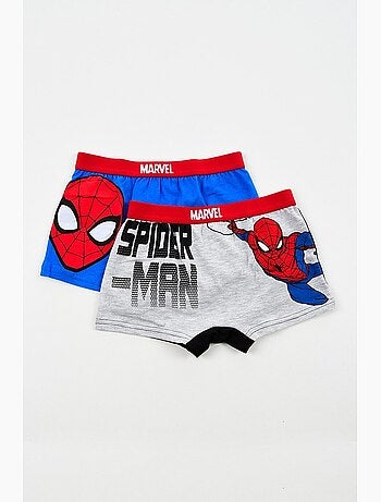 Lote 2 boxers spiderman menino | licença oficial