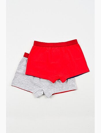 Lote 2 boxers spiderman menino | licença oficial
