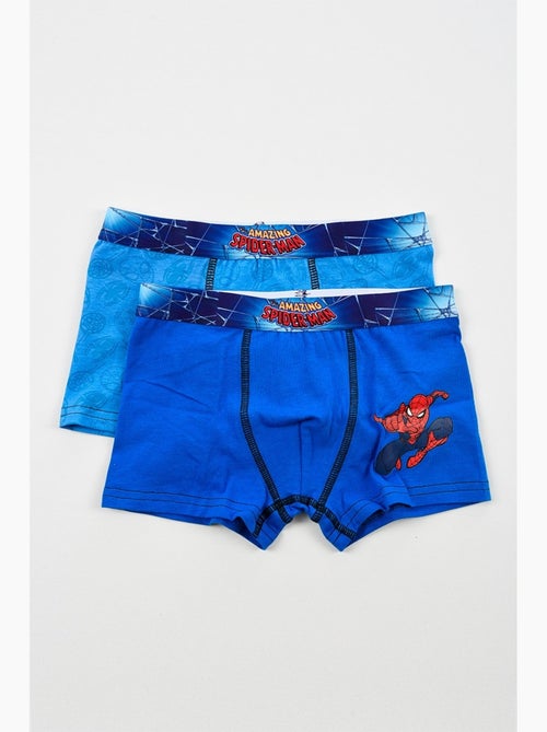 Lote 2 boxers spiderman menino | licença oficial - Kiabi Lote 2 boxers spiderman menino | licença oficial - Kiabi