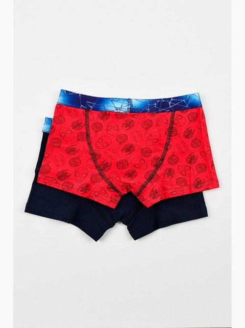 Lote 2 boxers spiderman menino | licença oficial - Kiabi Lote 2 boxers spiderman menino | licença oficial - Kiabi