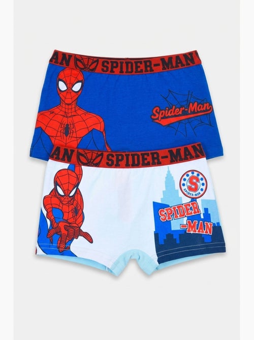 Lote 2 boxers spiderman menino | licença oficial - Kiabi Lote 2 boxers spiderman menino | licença oficial - Kiabi