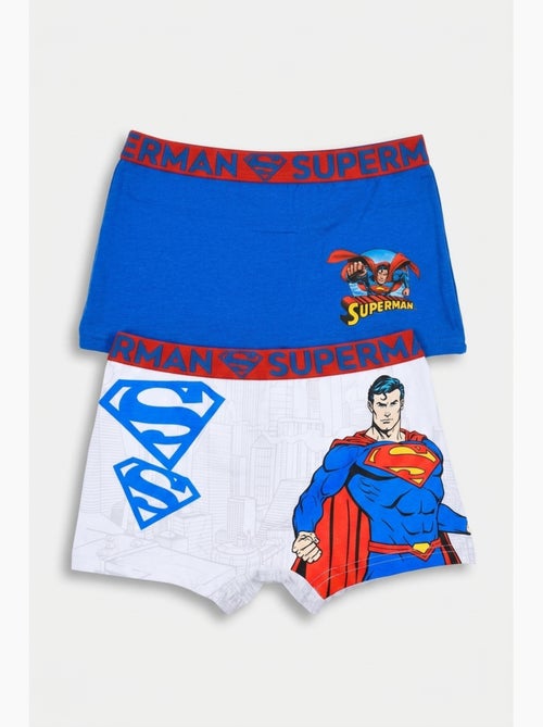 Lote 2 boxers superman menino | licença oficial - Kiabi Lote 2 boxers superman menino | licença oficial - Kiabi