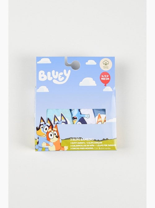 Lote 3 cuecas bluey menino | licença oficial - Kiabi Lote 3 cuecas bluey menino | licença oficial - Kiabi