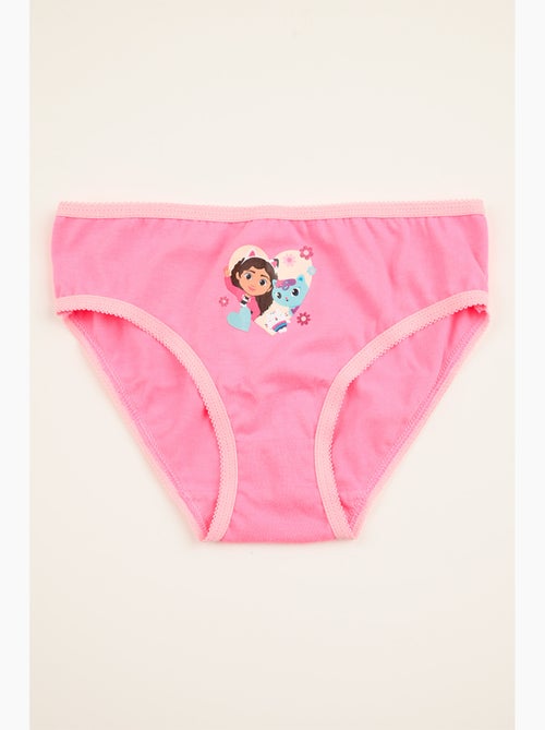 Lote 3 cuecas gabby's dollhouse multicolor menina | licença oficial - Kiabi
